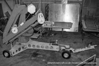 AP1-88 hovercraft during construction